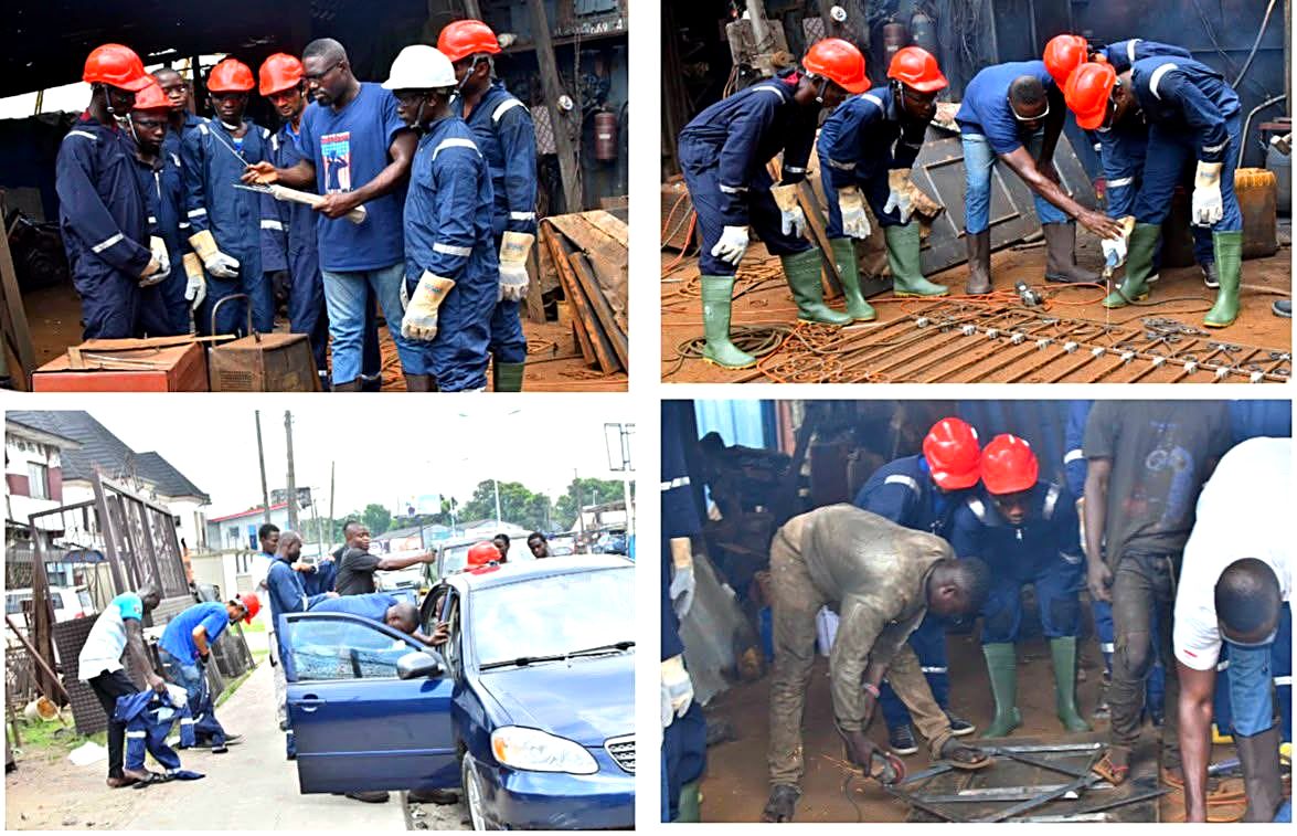 Vocational skills training in welding and fabrication for young Nigerians
